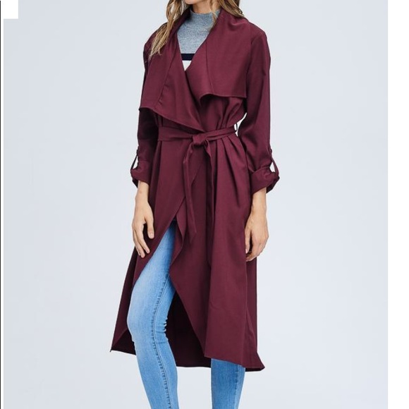 🚨BUY 2 GET 1 FREE!🚨✨Mulberry Lightweight Trench - Picture 5 of 7